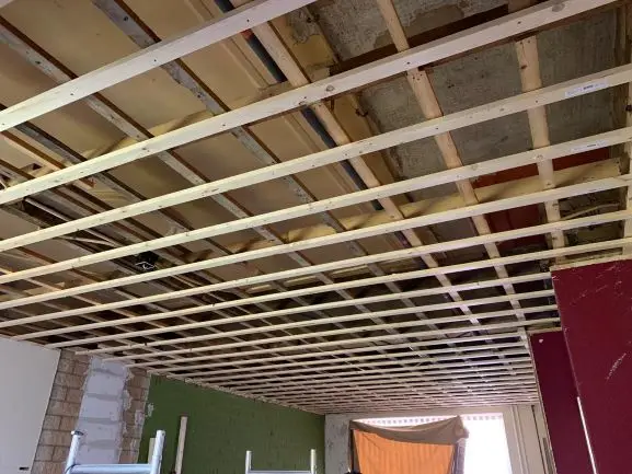 Renovatie project tijdens